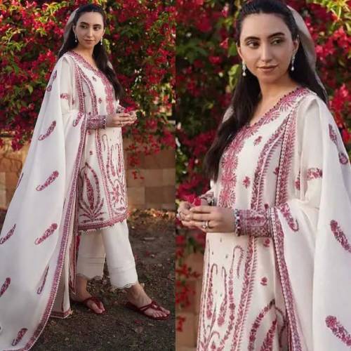 Dhannak embroidery 