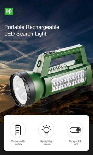 DP-7325 Rechargeable Led Torch Light