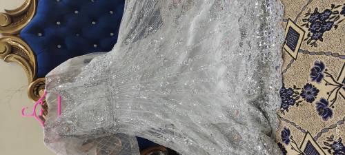 heavy embroided suit long forks for women heavy embroided suit