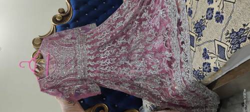 heavy embroided suit long forks for women heavy embroided suit