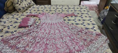heavy embroided suit long forks for women heavy embroided suit