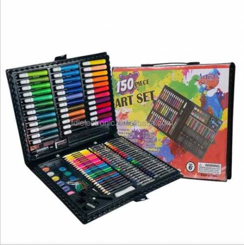 150 Pieces Colorkit Artset | Art Crayons Painting Gift Box Set Waterco