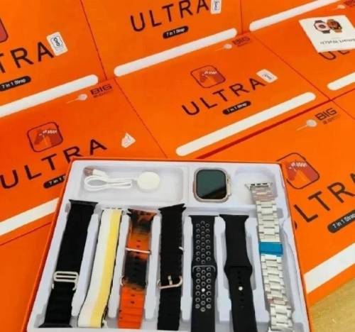 7 in 1 straps ultra smart watch 