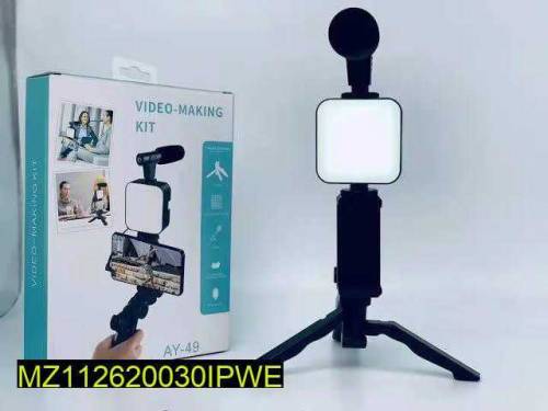 video making kit with microphone