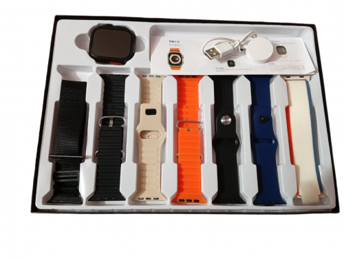 S10 ULTRA SMART WATCH WITH 7 STRAPS