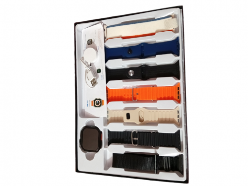 S10 ULTRA SMART WATCH WITH 7 STRAPS