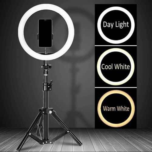 Ring light with stand