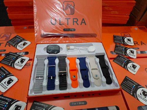 7 in 1 straps ultra Smart watch 