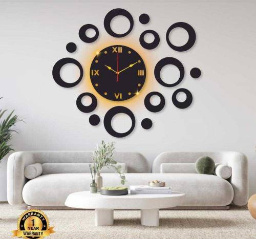 Ring design Limited wall clock, blacklight