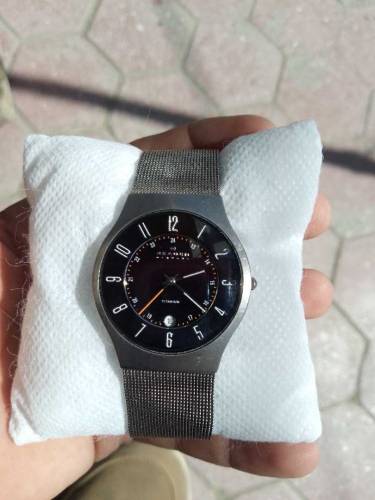 SKAGEN ORIGINAL JAPAN MOVEMENT QUARTS TITANIUM 