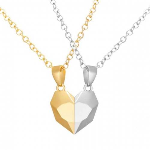 magnetic two heart chains 