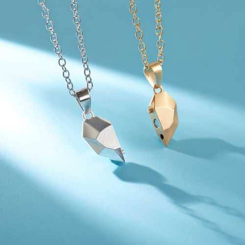 magnetic two heart chains 