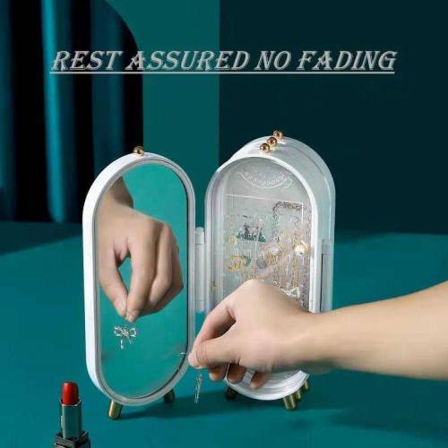 jewelry box organizer with mirror 
