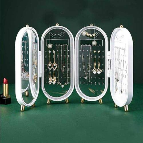 jewelry box organizer with mirror 