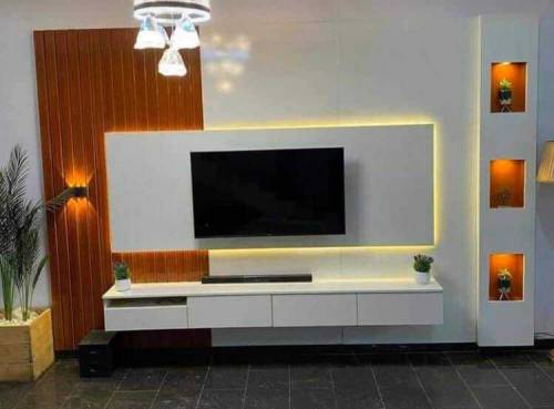 Media Wall With Fitting 