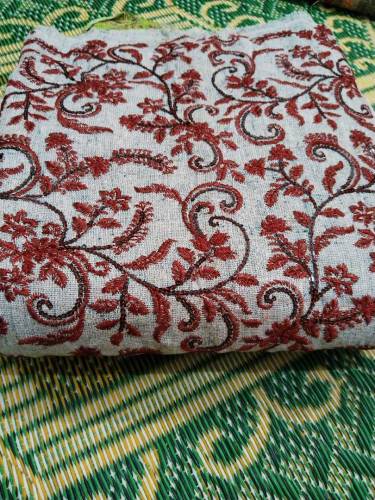 2 piece embroided Khaddar suit