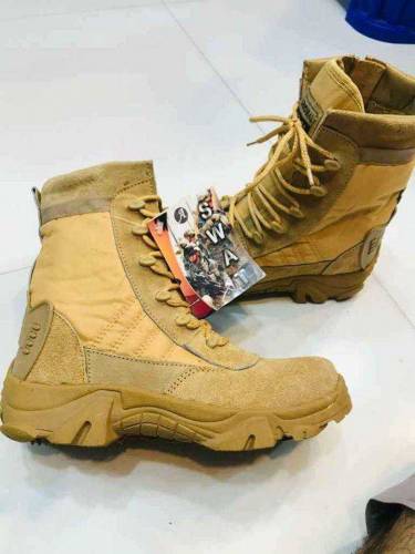 MENS LONG ARMY BOOTS ( SWAT)