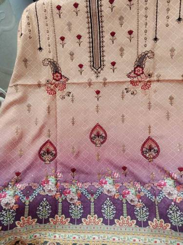 karandi 3 piece embroided suit 