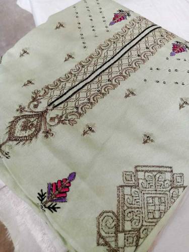 karandi 3 piece embroided suit 