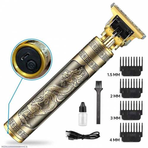 Rechargeable Men's Hair Trimmer - Vintage T9