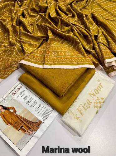 Airjet digital Marina wool premium quality fabric 100% original stock 