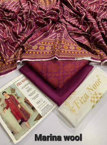 Airjet digital Marina wool premium quality fabric 100% original stock 