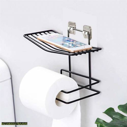 Mobile and tissue holder for Washroom and laundry area