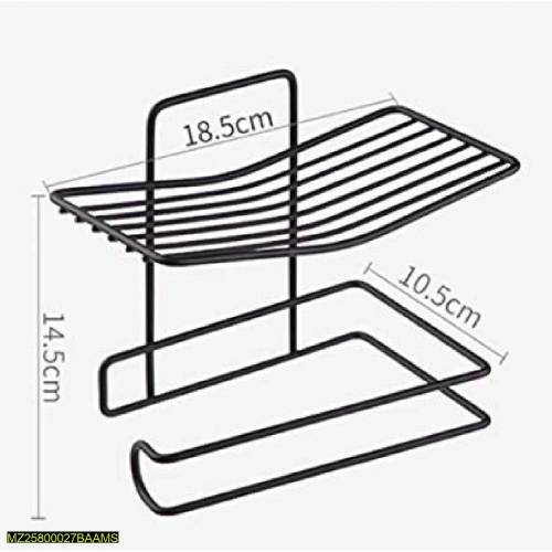 Mobile and tissue holder for Washroom and laundry area