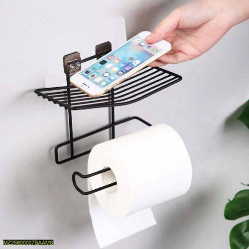 Mobile and tissue holder for Washroom and laundry area