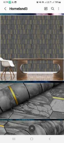 wallpaper with fitting 