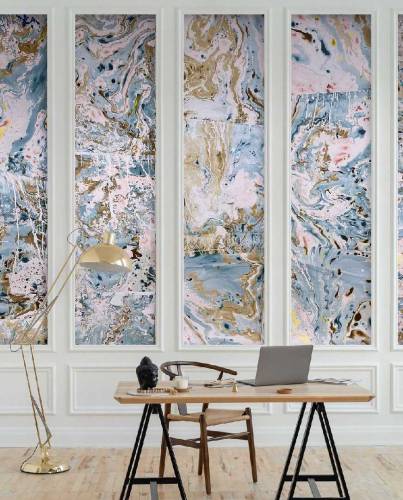 wallpaper with fitting 