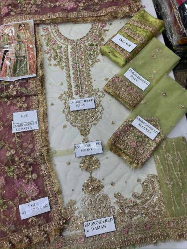 new wedding collection net fabric 