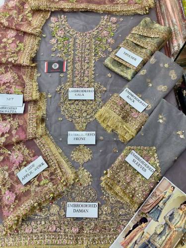 new wedding collection net fabric 