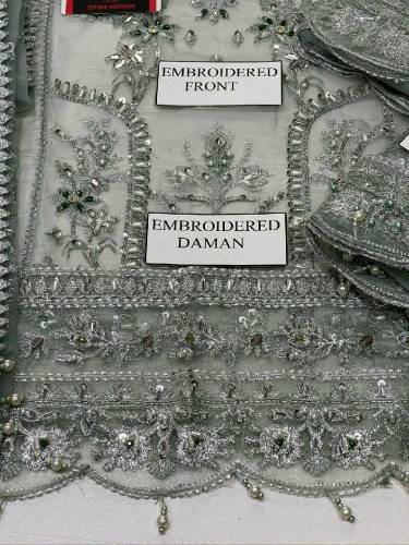 Gulaal new bridal collection organza fabric 