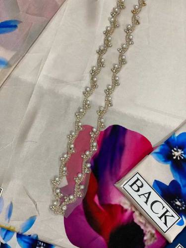 *LULUSAR  ON DEMAND**03PCS UNSTITCHED SUIT**FABRIC**(SHIRT).....SILK**