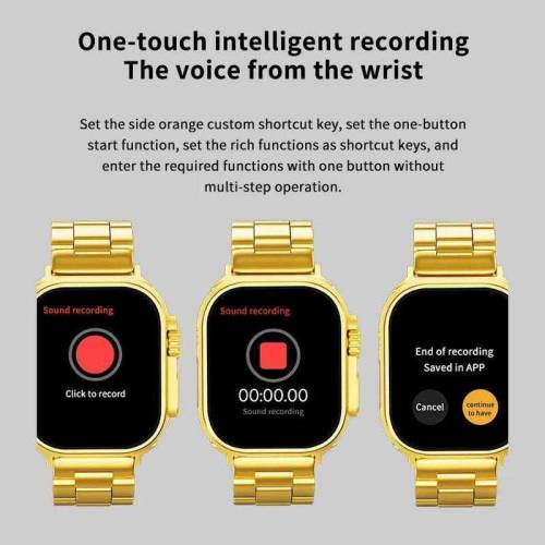24k Gold Edition Smart Watch, Pack of 10