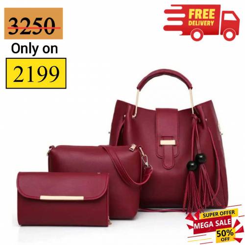 ladies bag 3 in 1