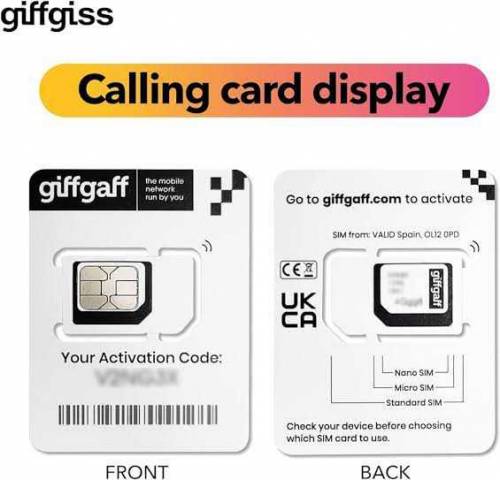 UK SIM CARD