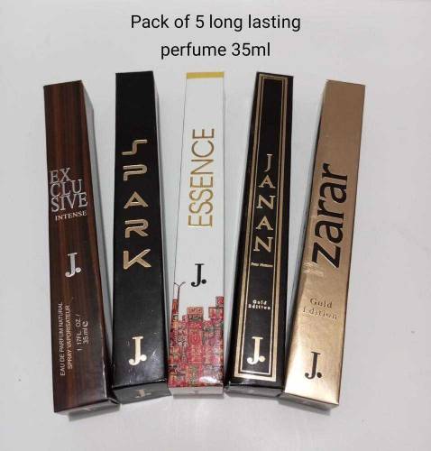 pack for 5 unisex perfume