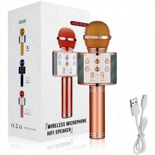 Wireless Mic with speaker Bluetooth Whatsapp 03234529246