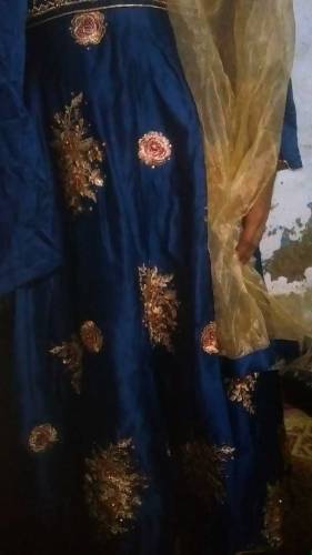 women gown blue colour most amazing 