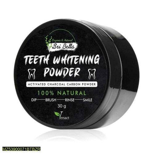 teeth whitening charcoal powder 
