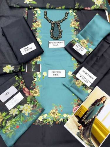 •  Fabric: Silk•  Pattern: Digital Print•  Shirt Front Pattern: Printe