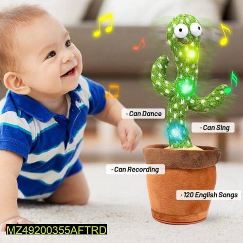 Dancing Cactus Plush For kids