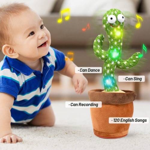 Dancing Cactus Plush For kids