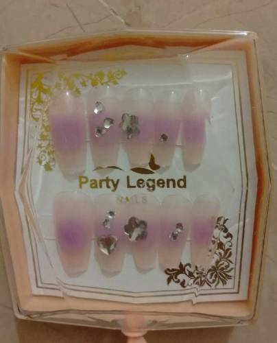 10 Pcs stick on artificial nailsu