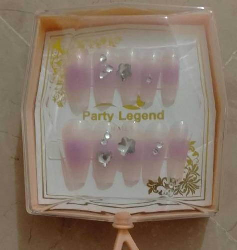 10 Pcs stick on artificial nailsu