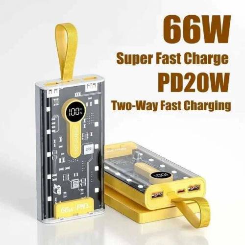 Power Bank 20,000 mAh 66W Fast Charging 