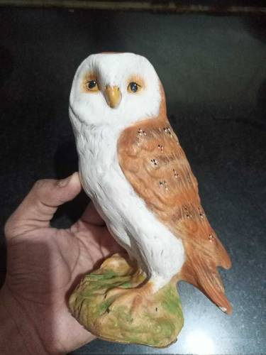 Imported Decoration piece Owl Scripture