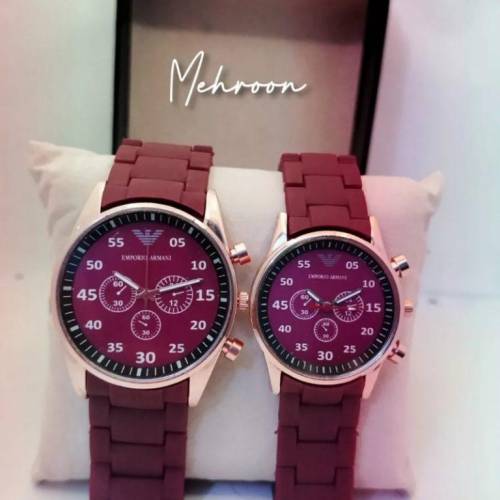 Premium couple watch